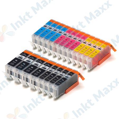 20 stuks Canon PGI-550XL & CLI-551XL inktcartridges hoge capaciteit (Inkt Maxx Huismerk)