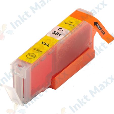 Canon CLI-581XXL (1997C001) inktcartridge geel super hoge capaciteit (Inkt Maxx Huismerk)