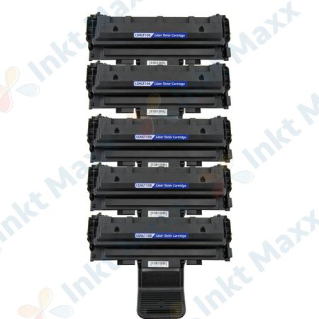 5 stuks Samsung MLT-D1082S toner zwart (Inkt Maxx Huismerk)