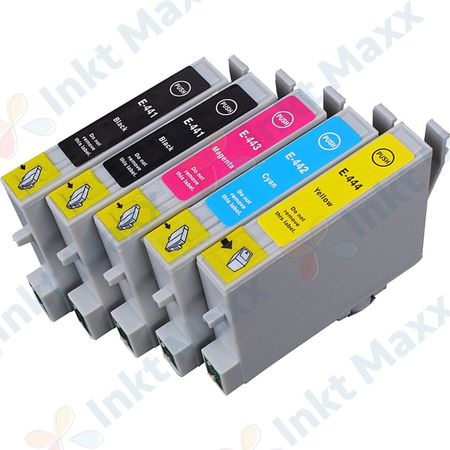 5 stuks Epson T0445 inktcartridges (Inkt Maxx Huismerk)