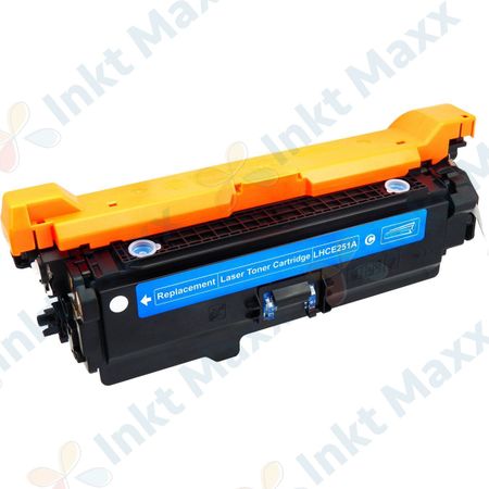 HP 504A (CE251A) toner cyaan (Inkt Maxx Huismerk)