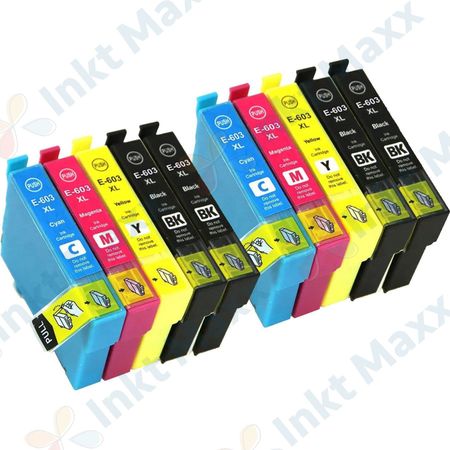 10 stuks Epson 603XL inktcartridges hoge capaciteit (Inkt Maxx Huismerk)