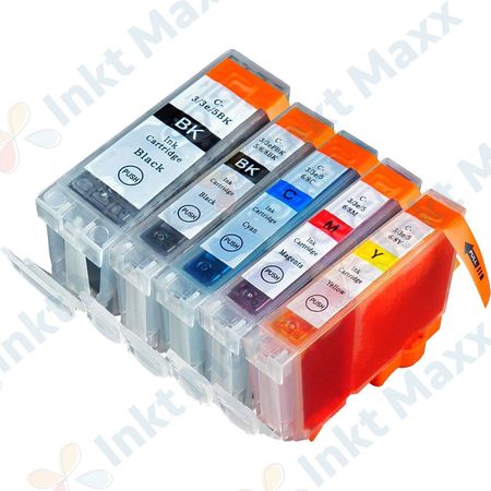 Inkt Maxx Huismerk 5 stuks Canon PGI-5 & CLI-8 inktcartridges