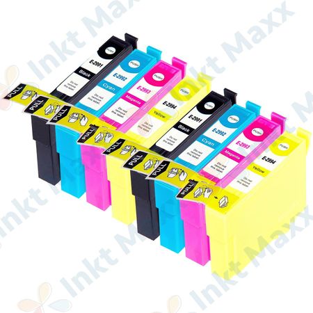 8 stuks Epson 29XL inktcartridges hoge capaciteit (Inkt Maxx Huismerk)