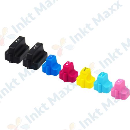 7 stuks HP 363 XL inktcartridges hoge capaciteit (Inkt Maxx Huismerk)