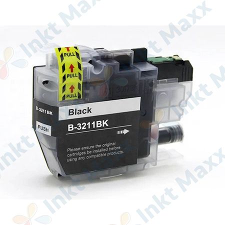 Brother LC3211BK inktcartridge zwart hoge capaciteit (Inkt Maxx Huismerk)