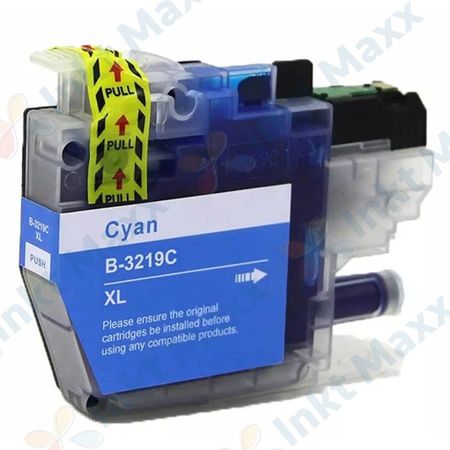 Brother LC3219C inktcartridge cyaan super hoge capaciteit (Inkt Maxx Huismerk)