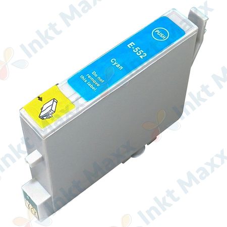 Epson T0552 inktcartridge cyaan (Inkt Maxx Huismerk)