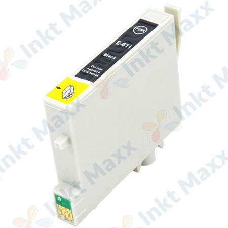 Epson T0611 inktcartridge zwart (Inkt Maxx Huismerk)