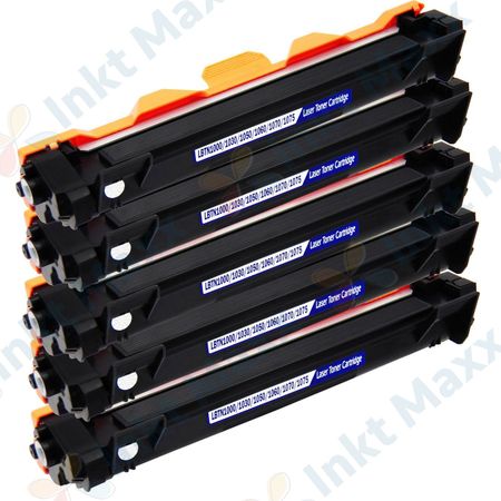 5 stuks Brother TN1050 toner zwart (Inkt Maxx Huismerk)