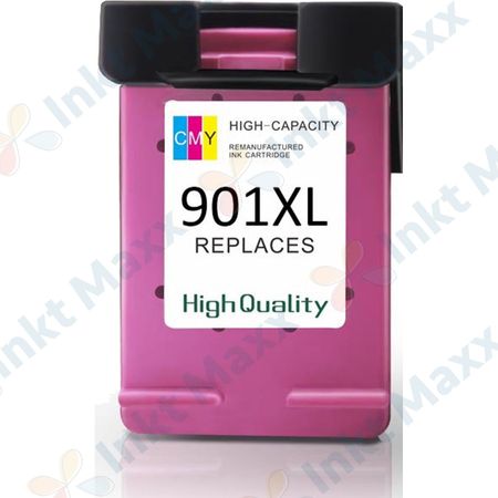 HP 901XL (CC656AE) inktcartridge kleur (Inkt Maxx Huismerk)