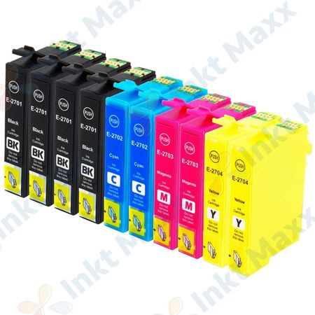 10 stuks Epson 27XL inktcartridges hoge capaciteit (Inkt Maxx Huismerk)