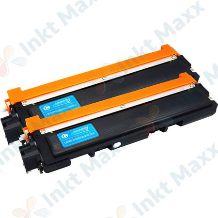 Inkt Maxx Huismerk 2 stuks Brother TN230C toner cyaan