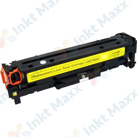 HP 312A (CF382A) toner geel (Inkt Maxx Huismerk)