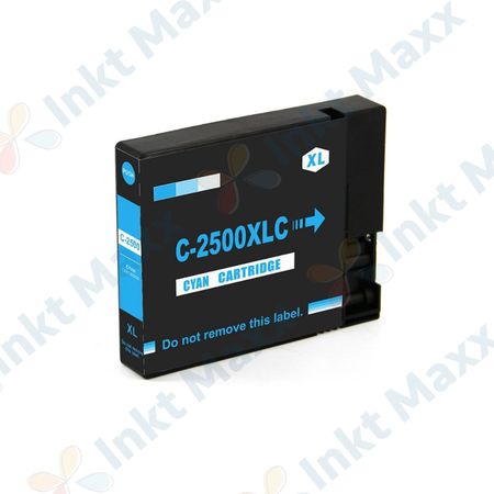 Canon PGI-2500XLC inktcartridge cyaan hoge capaciteit (Inkt Maxx Huismerk)