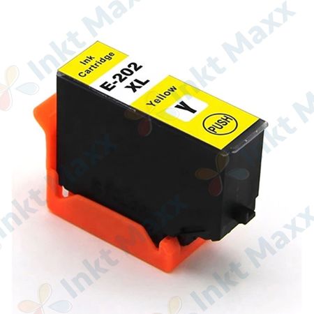 Epson 202XL inktcartridge geel hoge capaciteit (Inkt Maxx Huismerk)